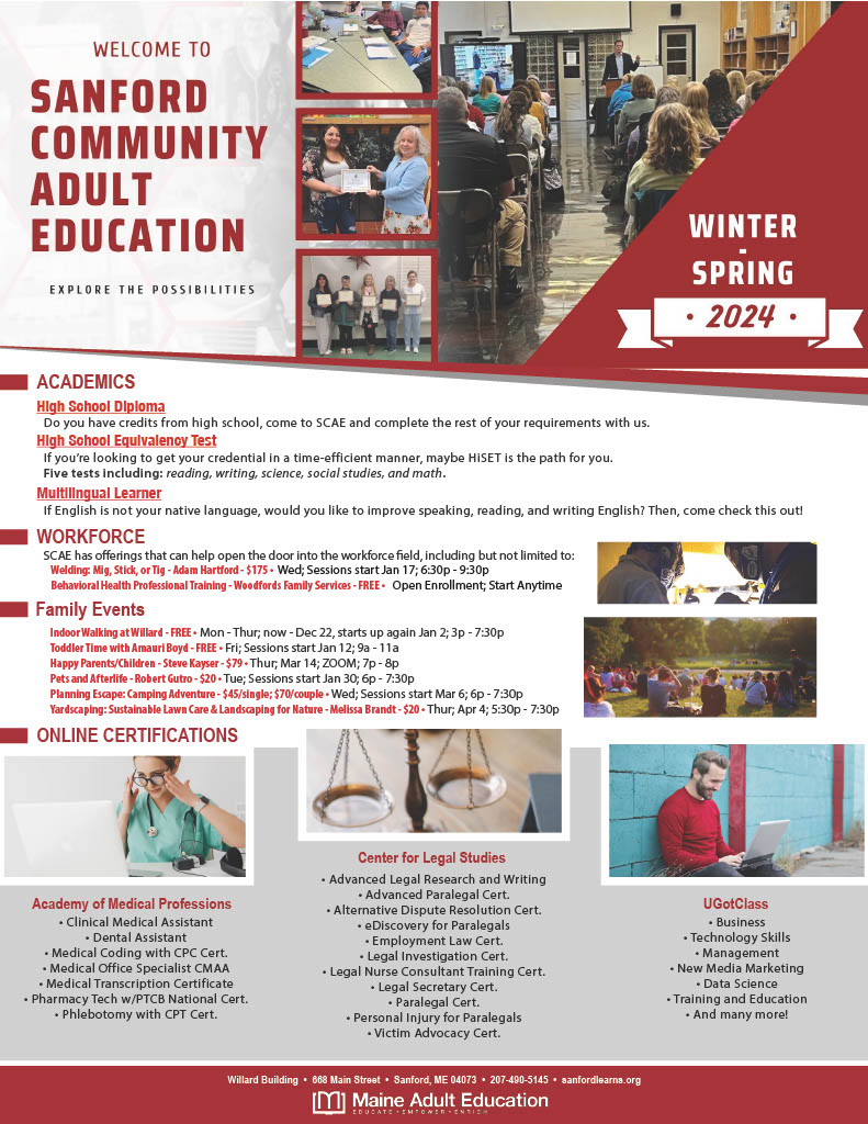 Sanford Community Adult Education image #24804
